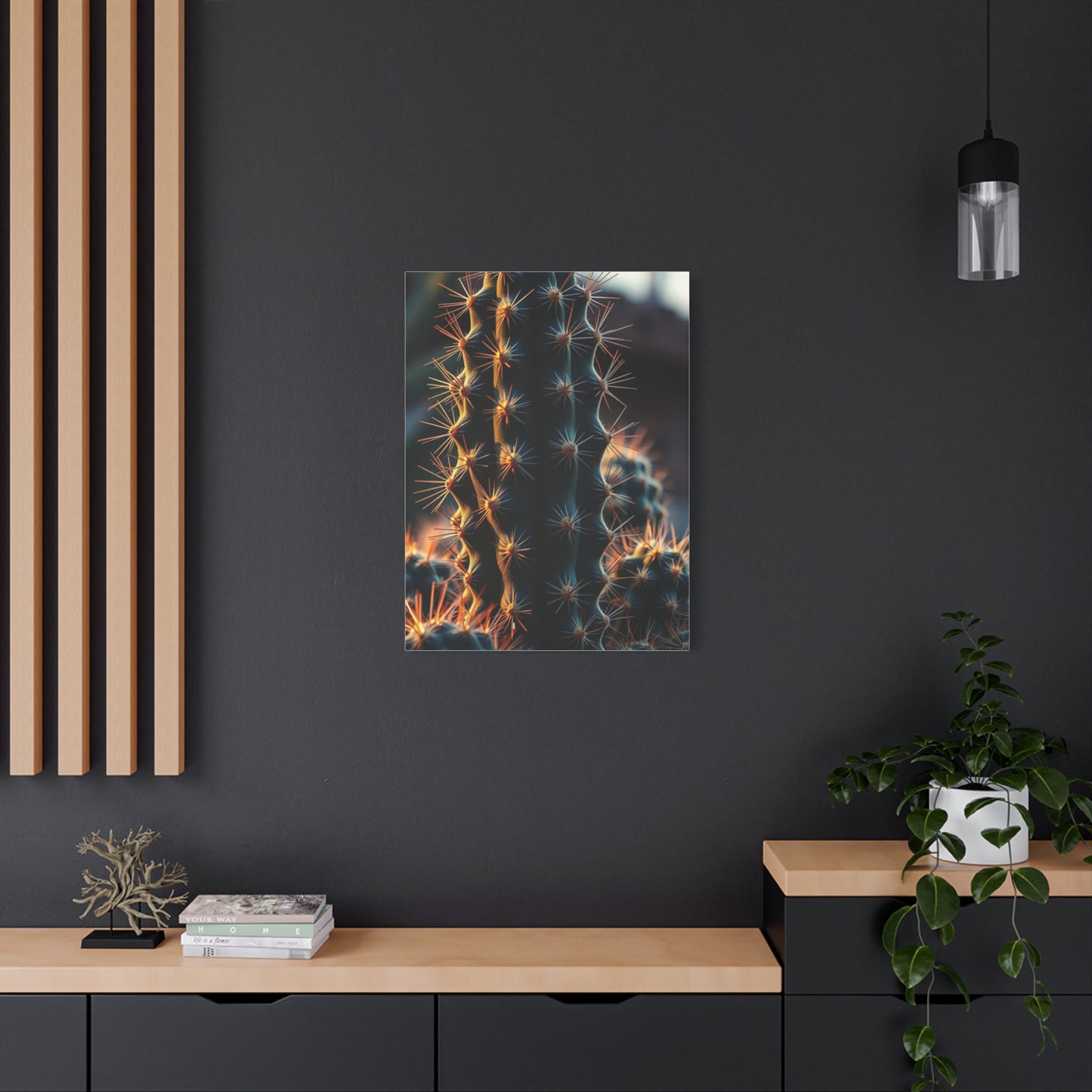 Cactus Reverie Canvas Wall Art & Canvas Print