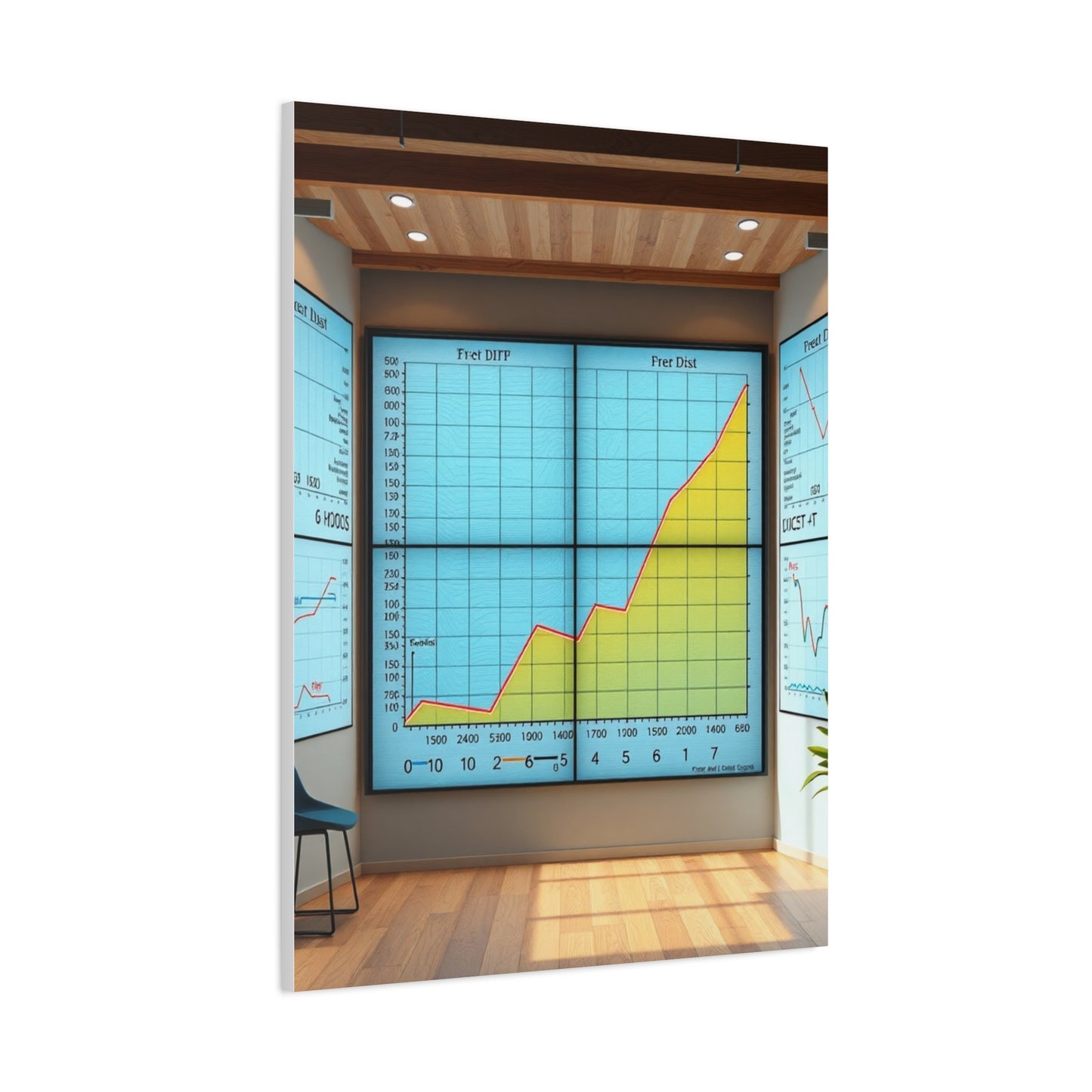 Vision Modern Math Art for Creative Spaces Art Wall Art & Canvas Print