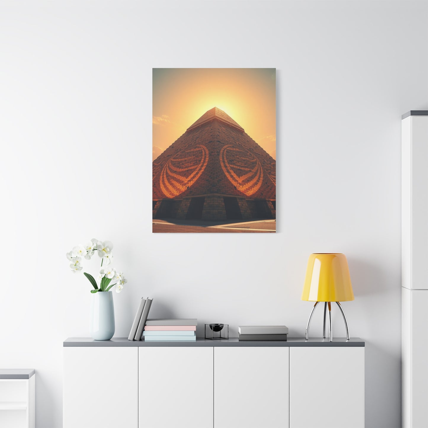 Supreme Pyramid Art Collection Wall Art & Canvas Print
