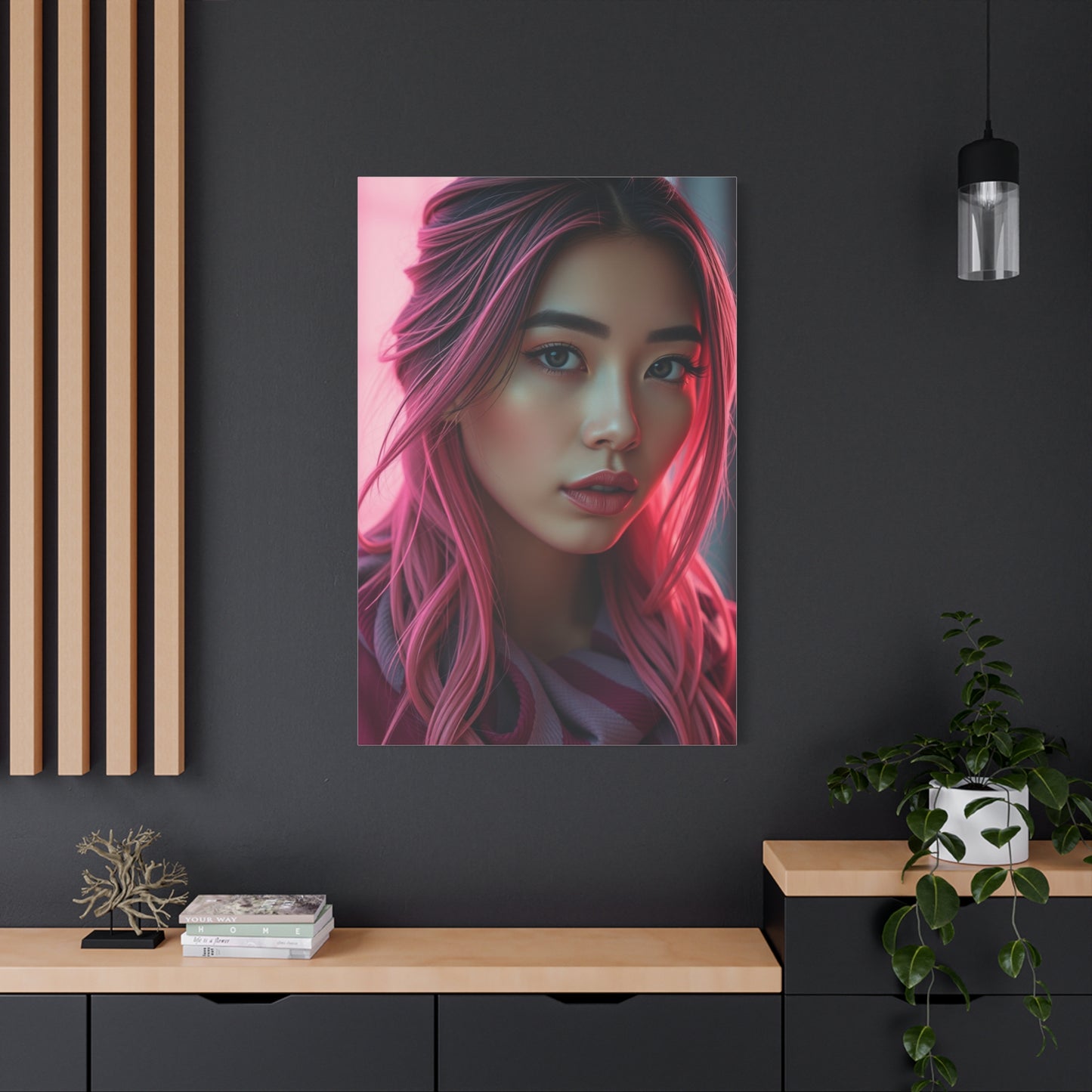 Blush Elegance Wall Tableau Wall Art & Canvas Print