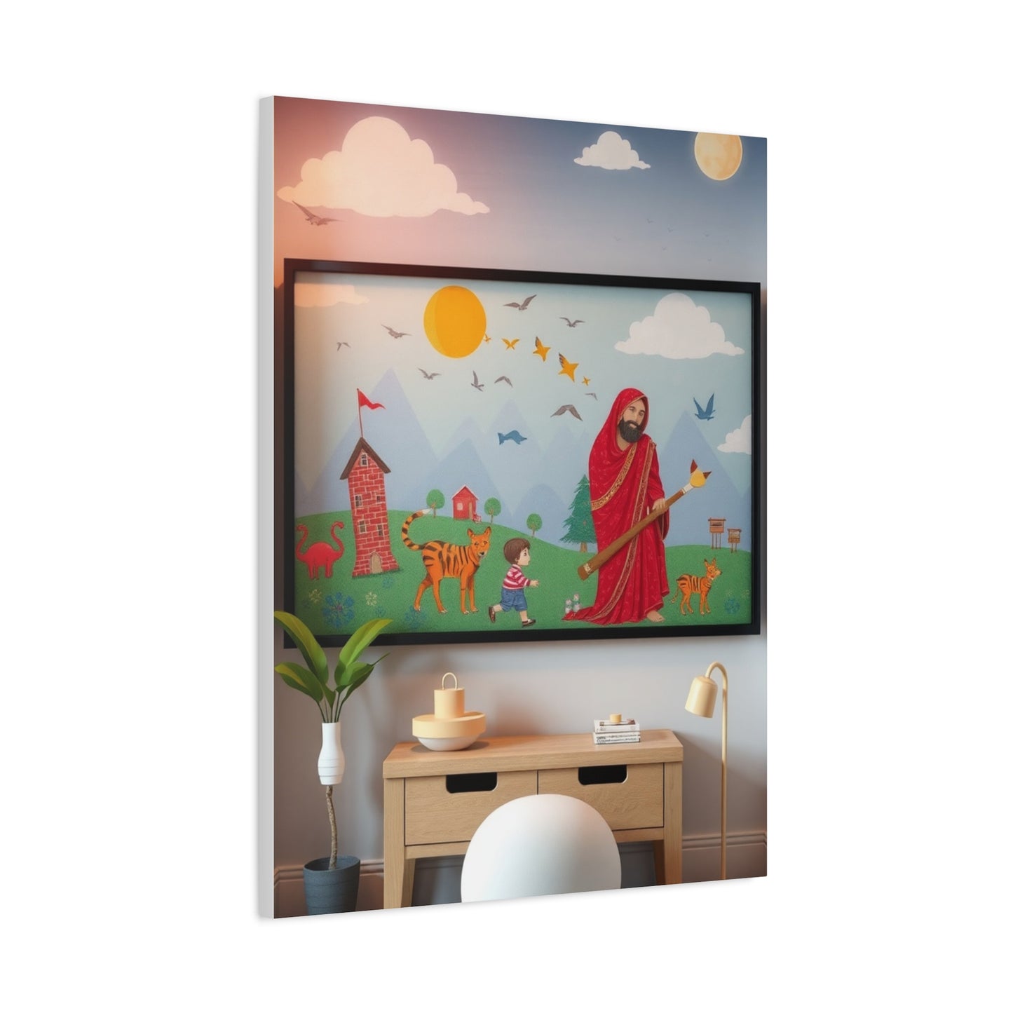 Ethereal Playroom Tableau Wall Art & Canvas Print