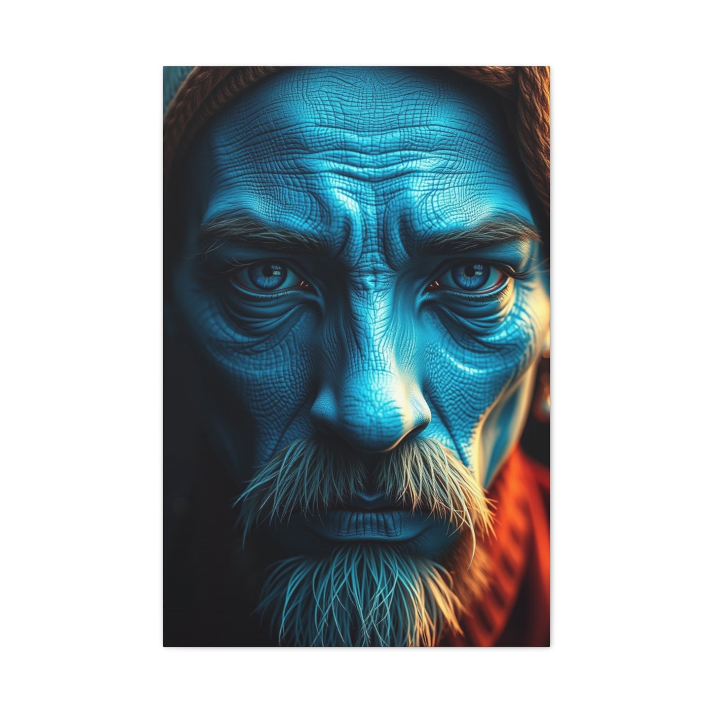 Navy Reverie Artwork Wall Art & Canvas Print