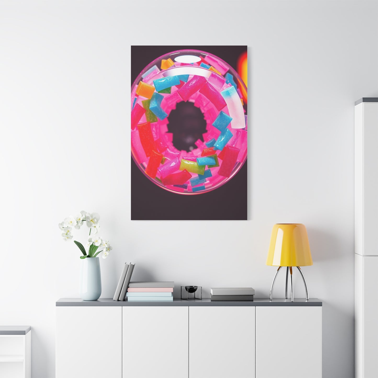 Bubble Gum Art Supreme Gallery Wall Art & Canvas Print