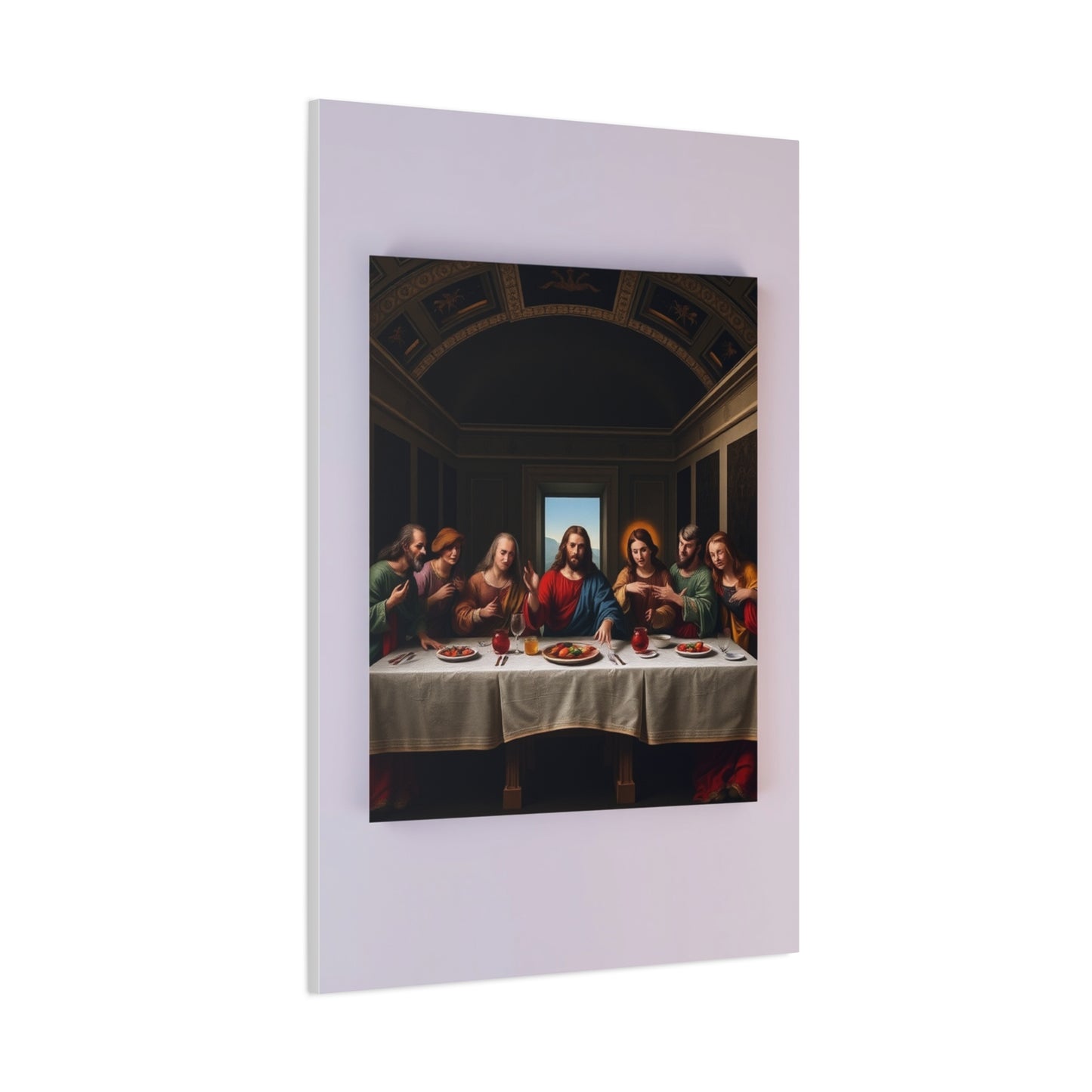 Vision The Last Supper Art Art Wall Art & Canvas Print