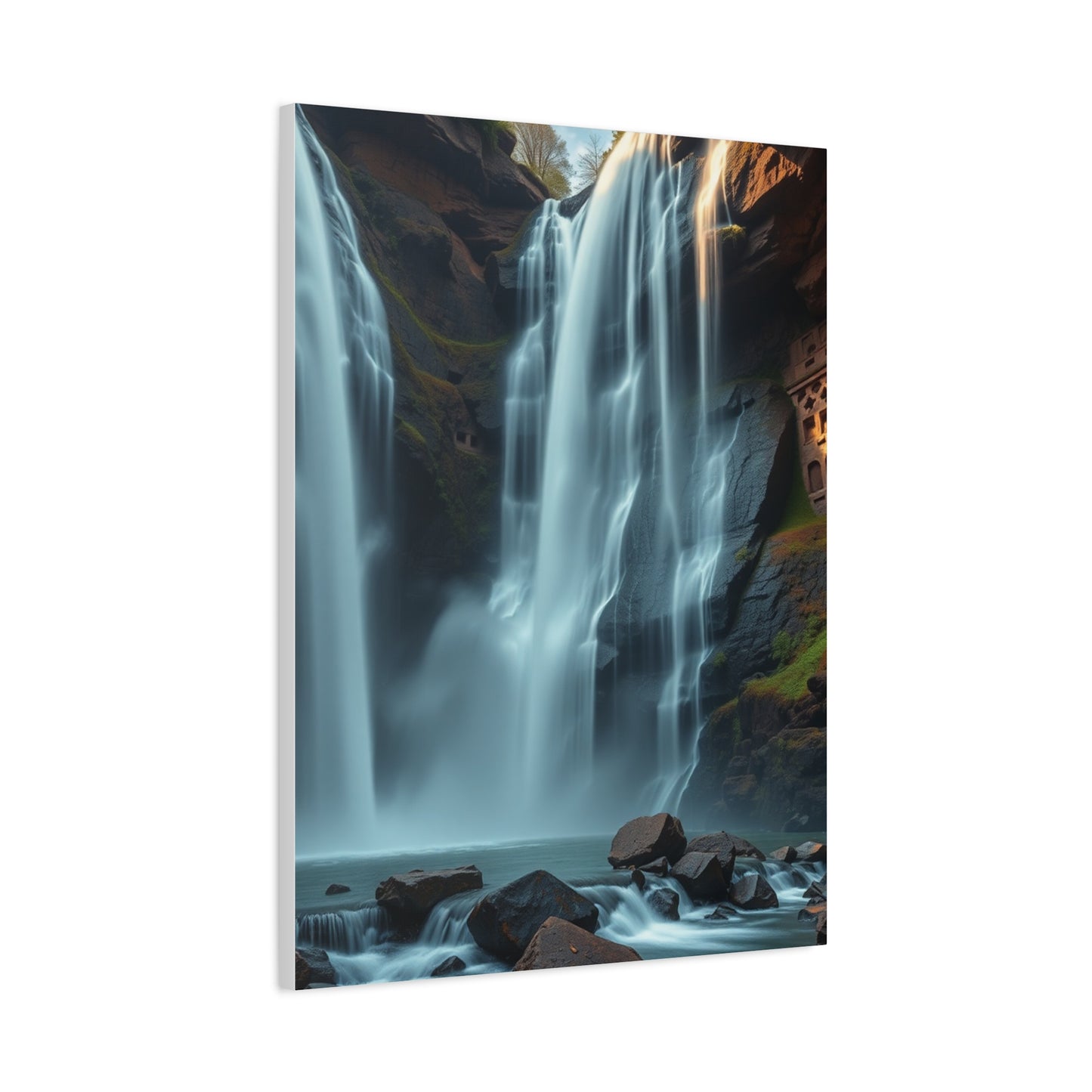 Ethereal Torrent Composition Wall Art & Canvas Print