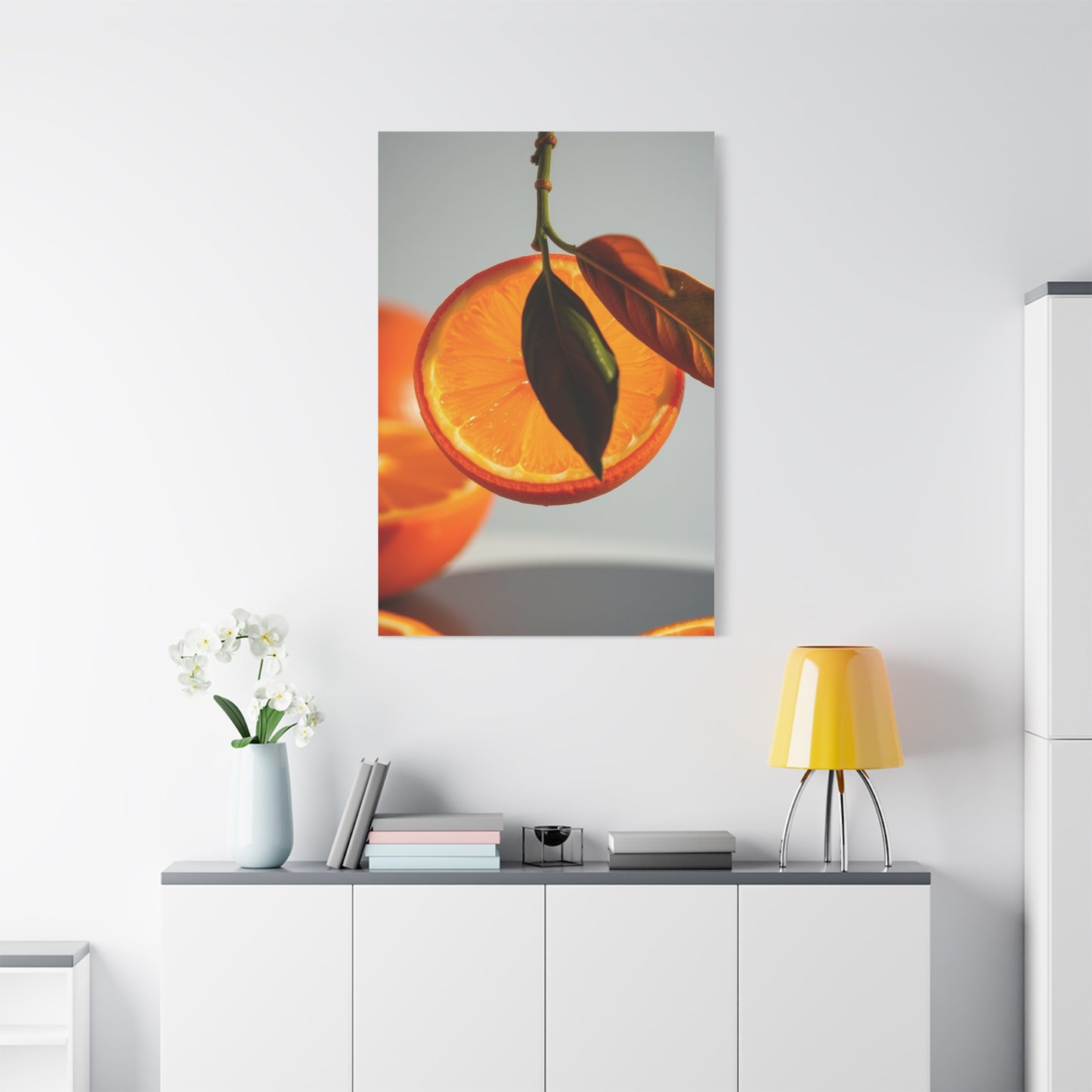 Vermilion Splendor Artwork Wall Art & Canvas Print