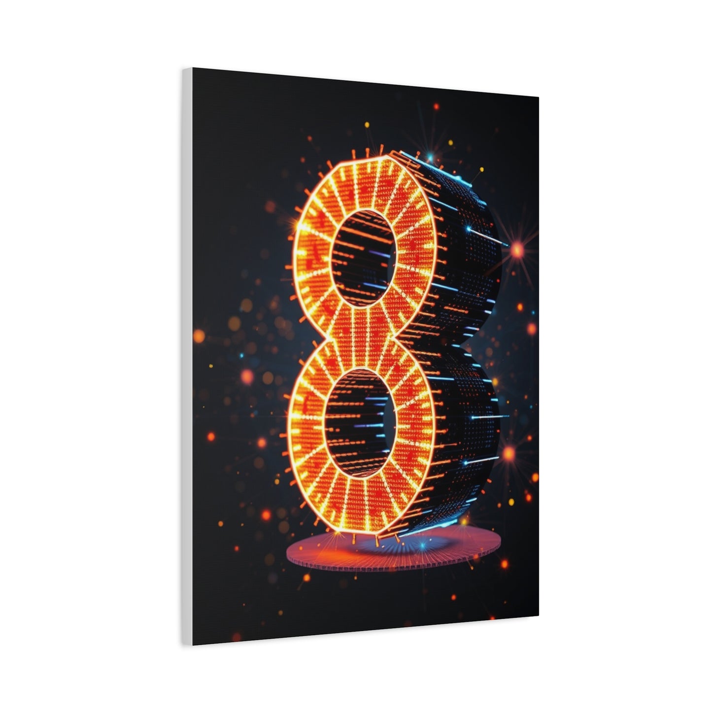 Supreme Numbers Art Collection Wall Art & Canvas Print