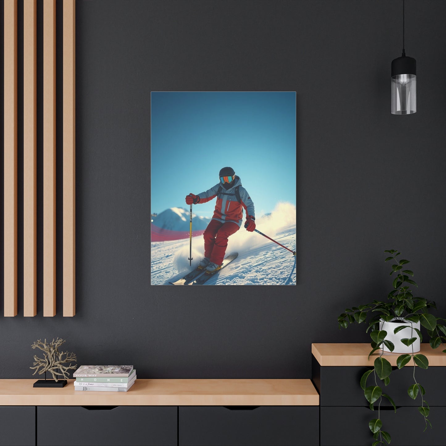 Supreme Skiing Art Collection Wall Art & Canvas Print
