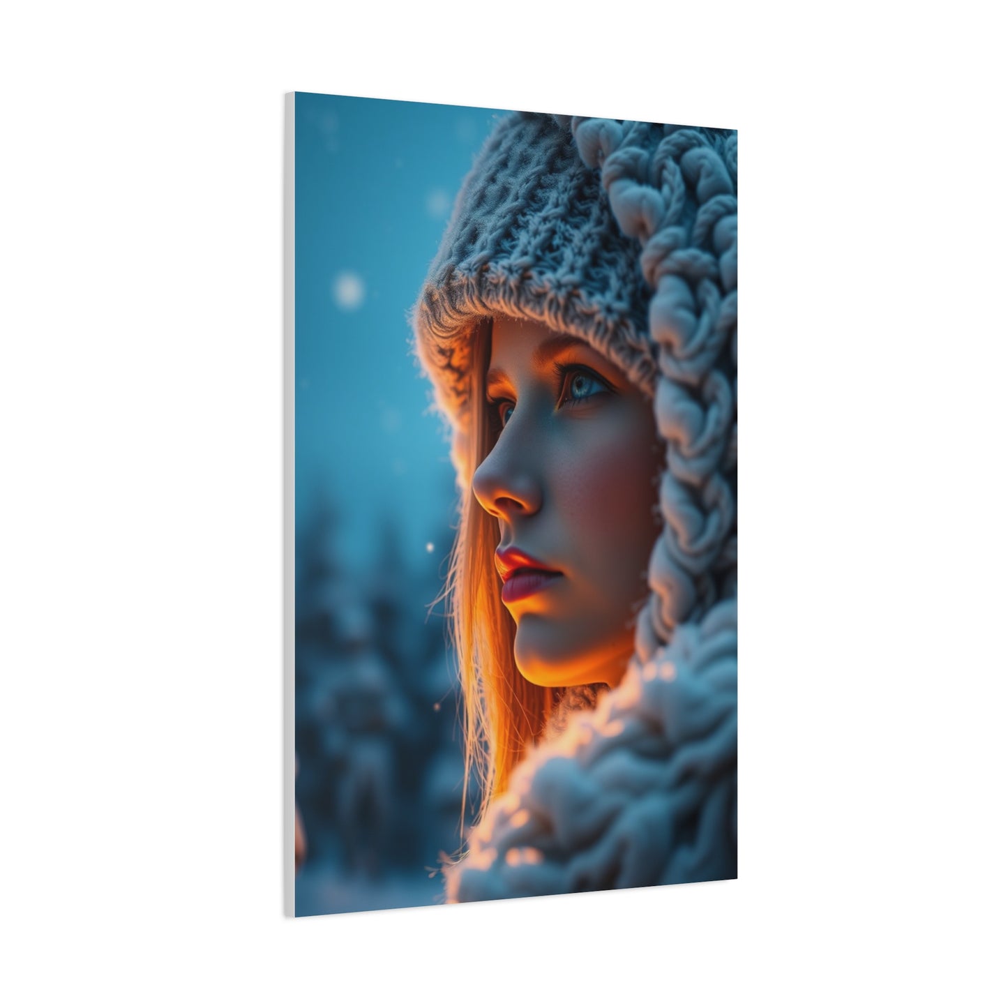 Ethereal Winter Panorama Wall Art & Canvas Print
