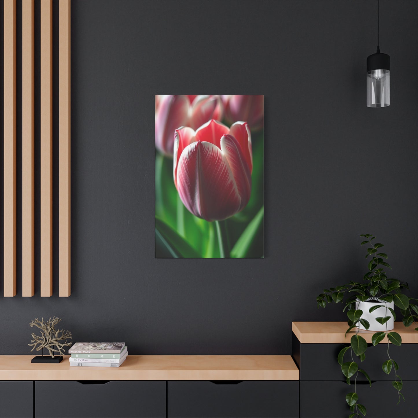 Supreme Tulip Flower Art Collection Wall Art & Canvas Print
