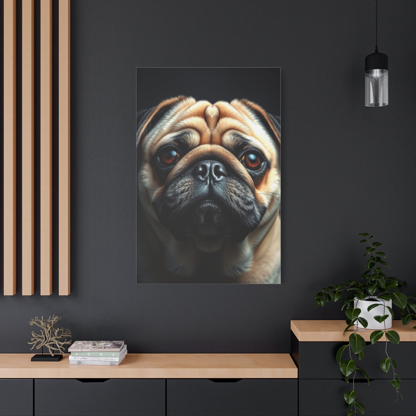 Supreme Pug Art Collection Wall Art & Canvas Print