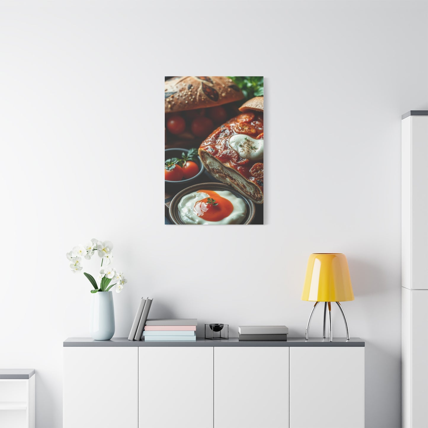 Masterpiece Italian Food Art Vision Wall Art & Canvas Print