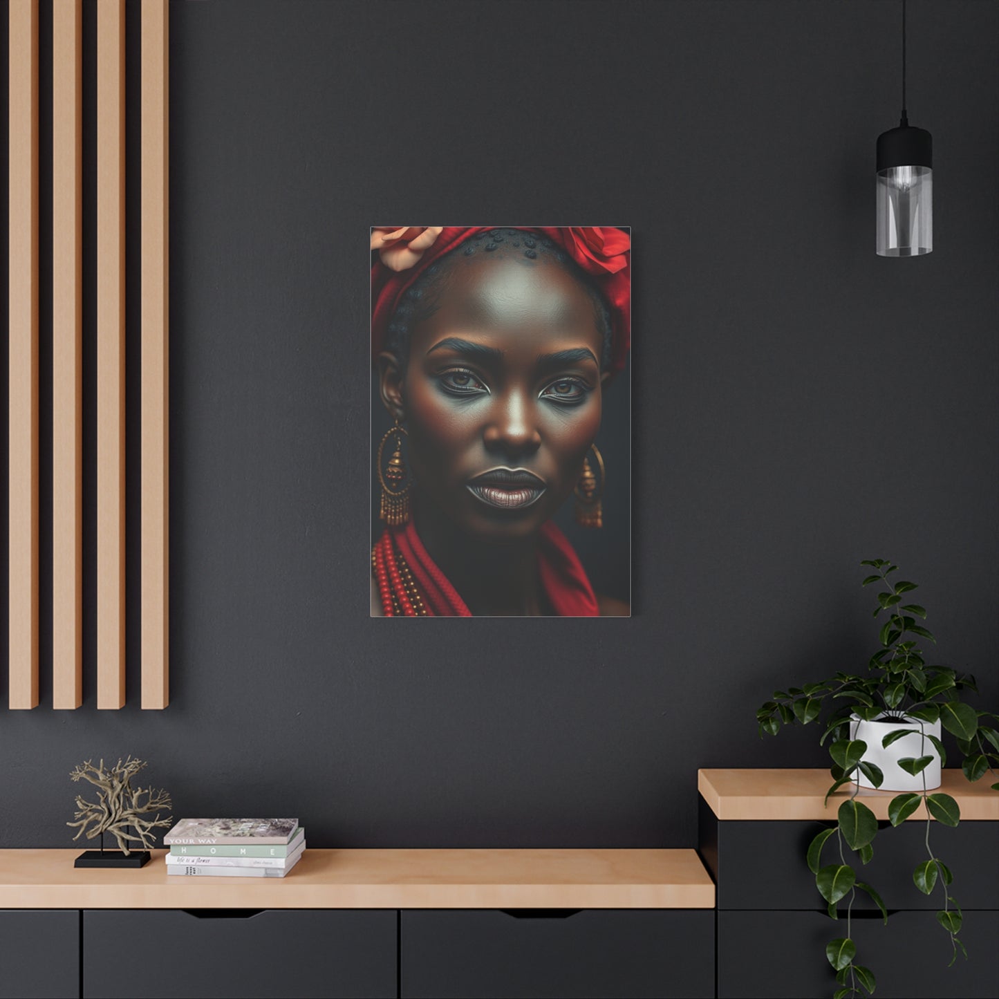 Black Love Art Refined Canvas Wall Art & Canvas Print