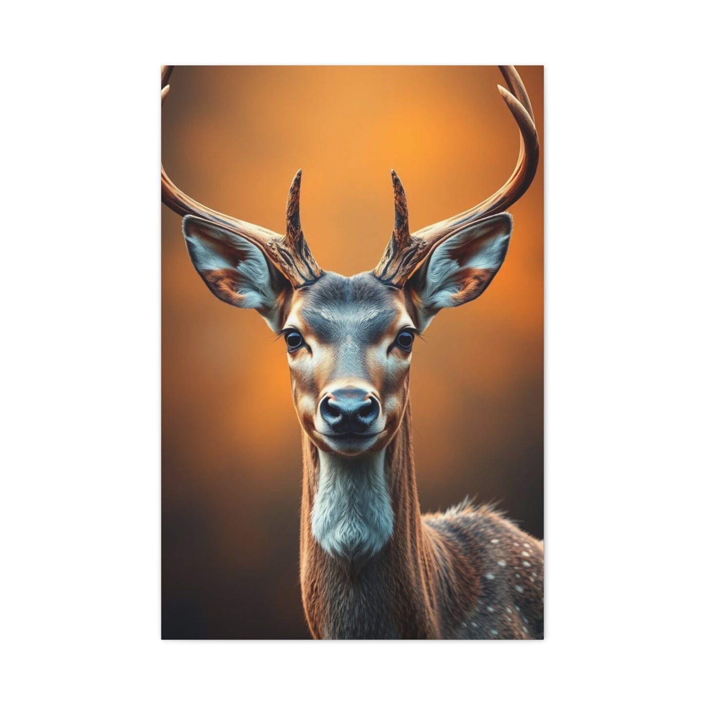 Regal Stag Reverie Art Wall Art & Canvas Print