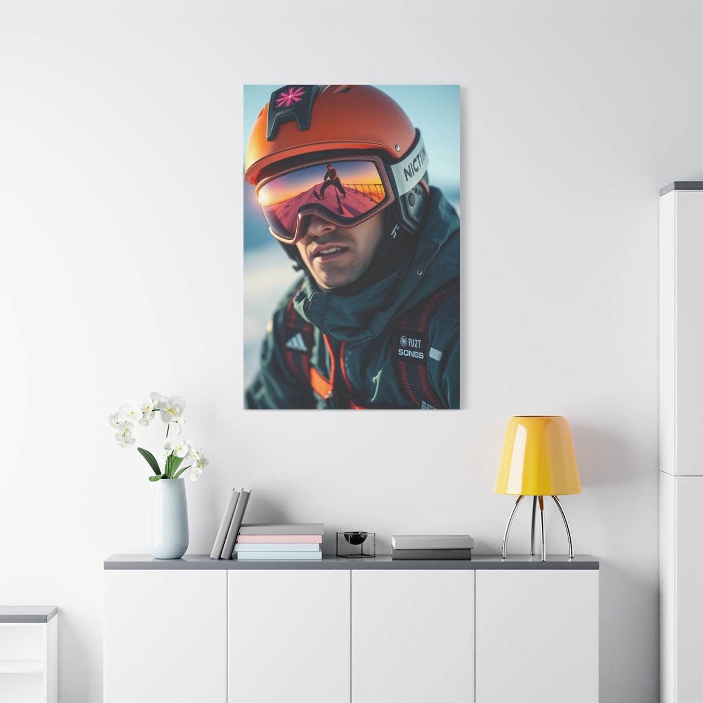 Skiing Art Supreme Gallery Wall Art & Canvas Print