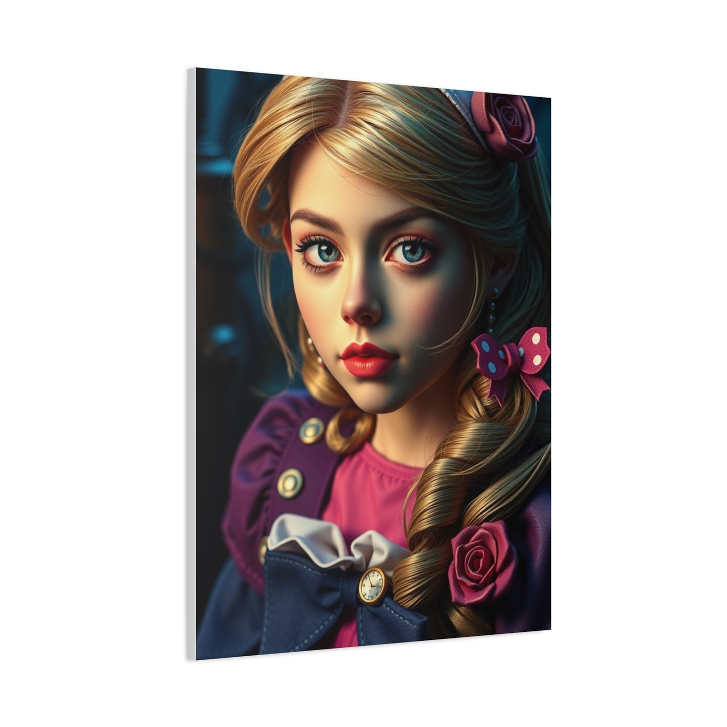 Alice In Wonderland Characters Art Luxury Canvas Wall Art & Canvas Print