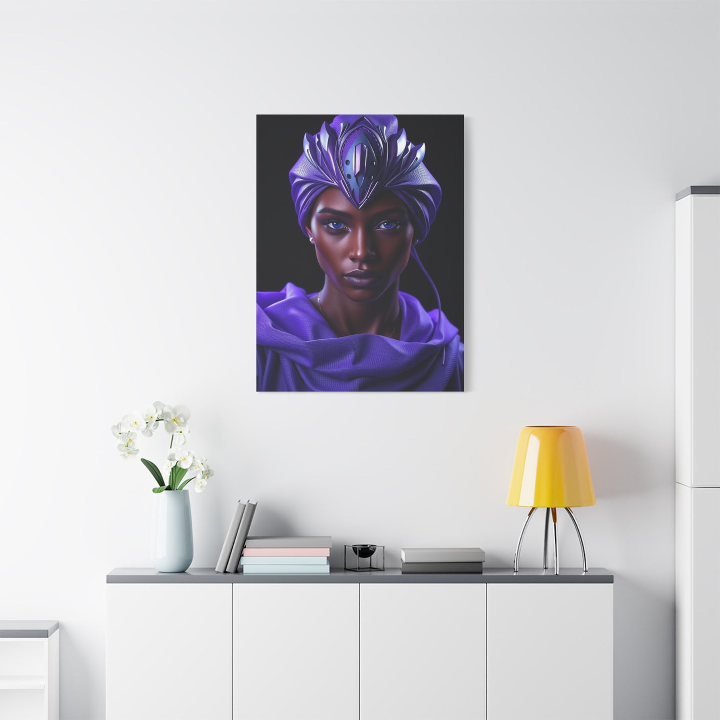 Sumptuous Purple Elysium Wall Art & Canvas Print