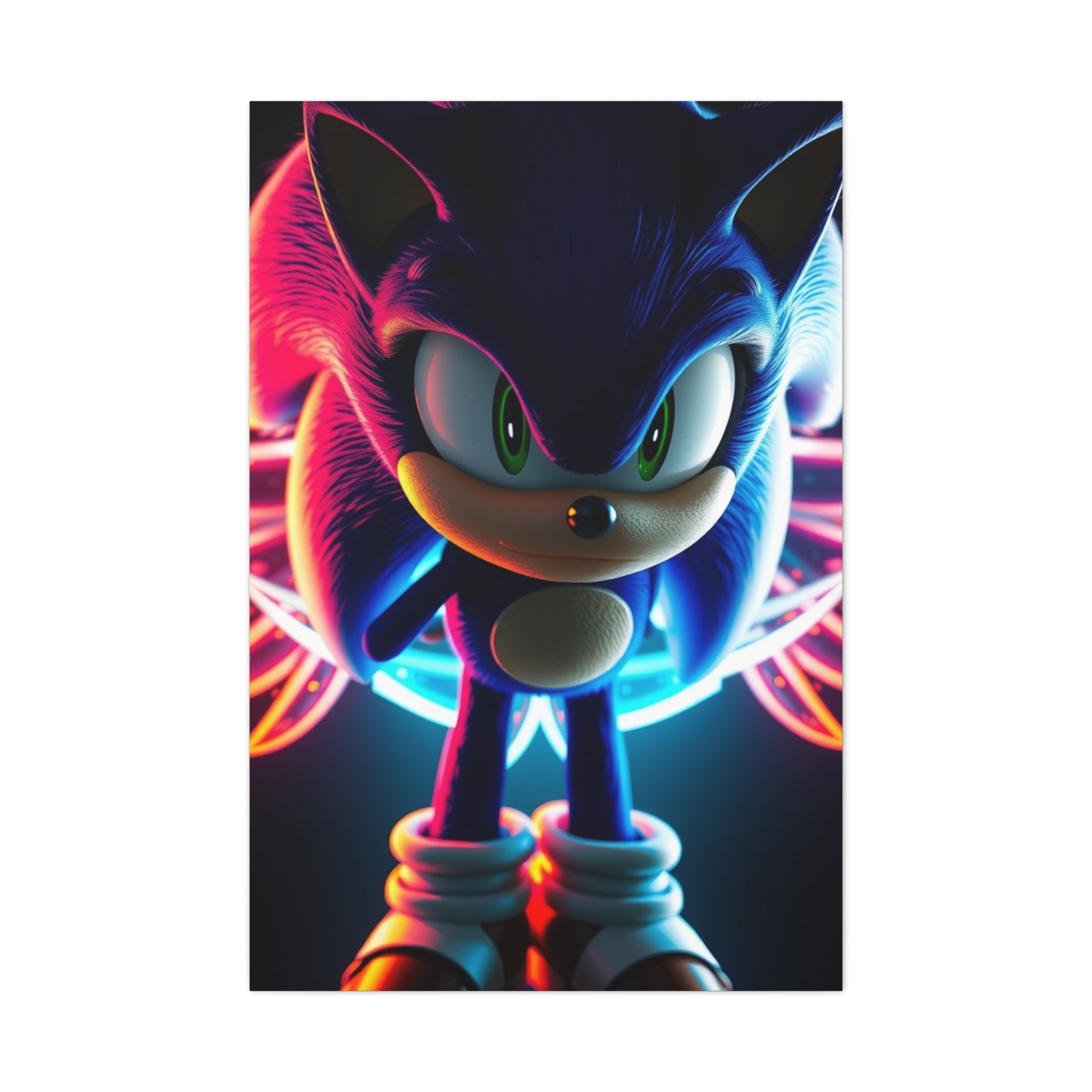 Elite Sonic the Hedgehog Art Vision Wall Art & Canvas Print