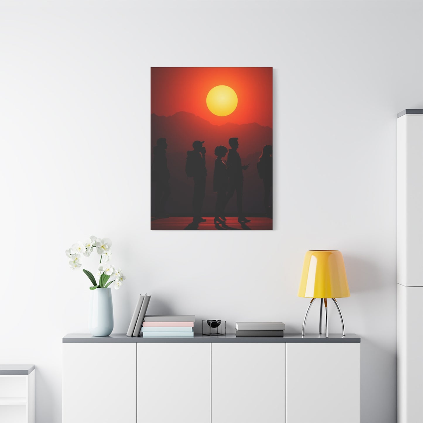 Silhouettes Art Supreme Gallery Wall Art & Canvas Print