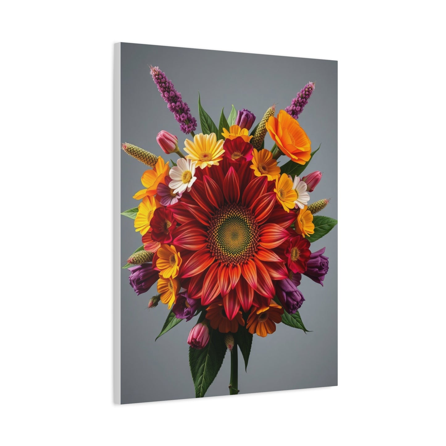 Luxe Flora Effigy Wall Art & Canvas Print