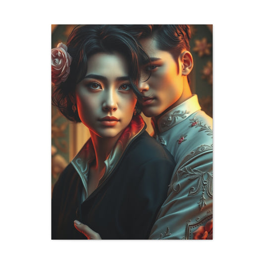 Lovers Reverie Art Wall Art & Canvas Print