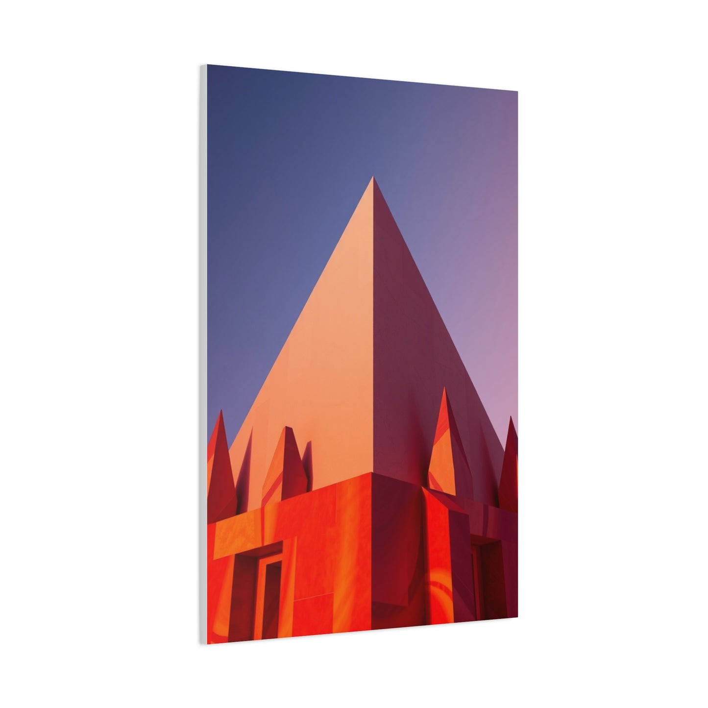 Prismatic Geometric Radiance Wall Art & Canvas Print