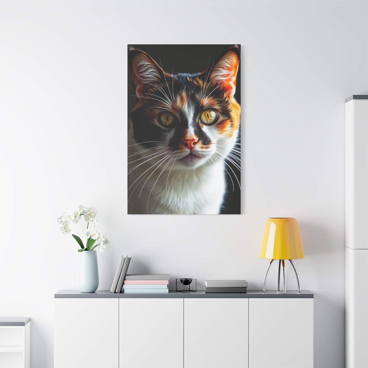 Calico Cat Art Refined Canvas Wall Art & Canvas Print