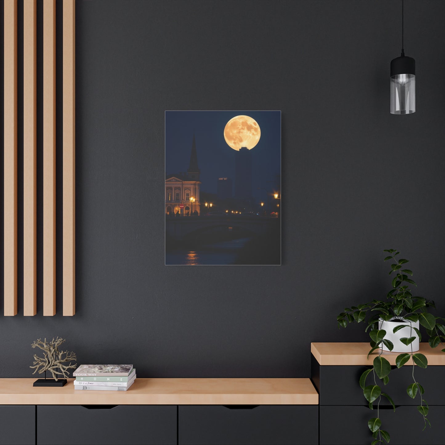 Full Moon Art Supreme Gallery Wall Art & Canvas Print
