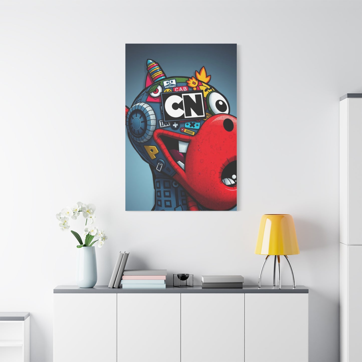 Majestic Toon Tapestry Wall Art & Canvas Print