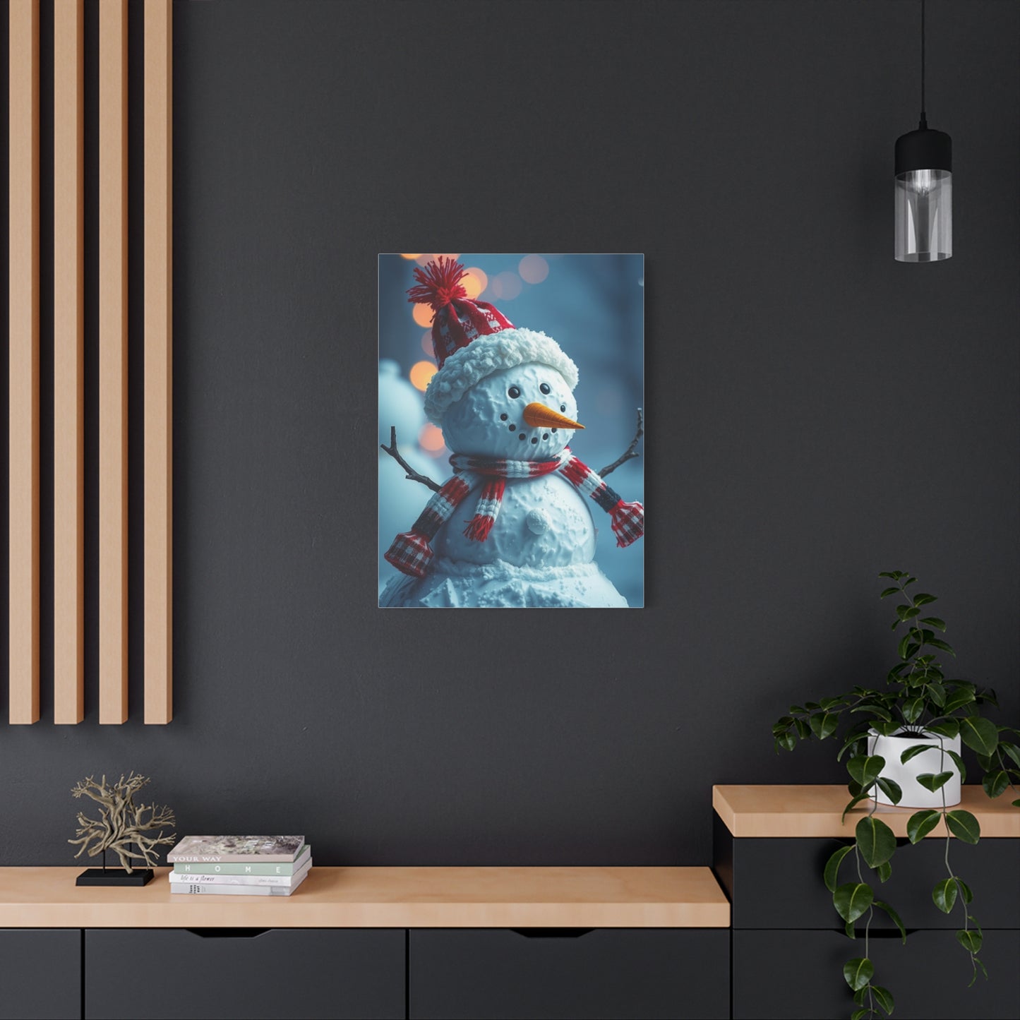 Frosted Elysium Canvas wall art & canvas print