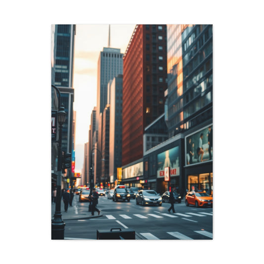 Metropolitan Allure Canvas Wall Art & Canvas Print