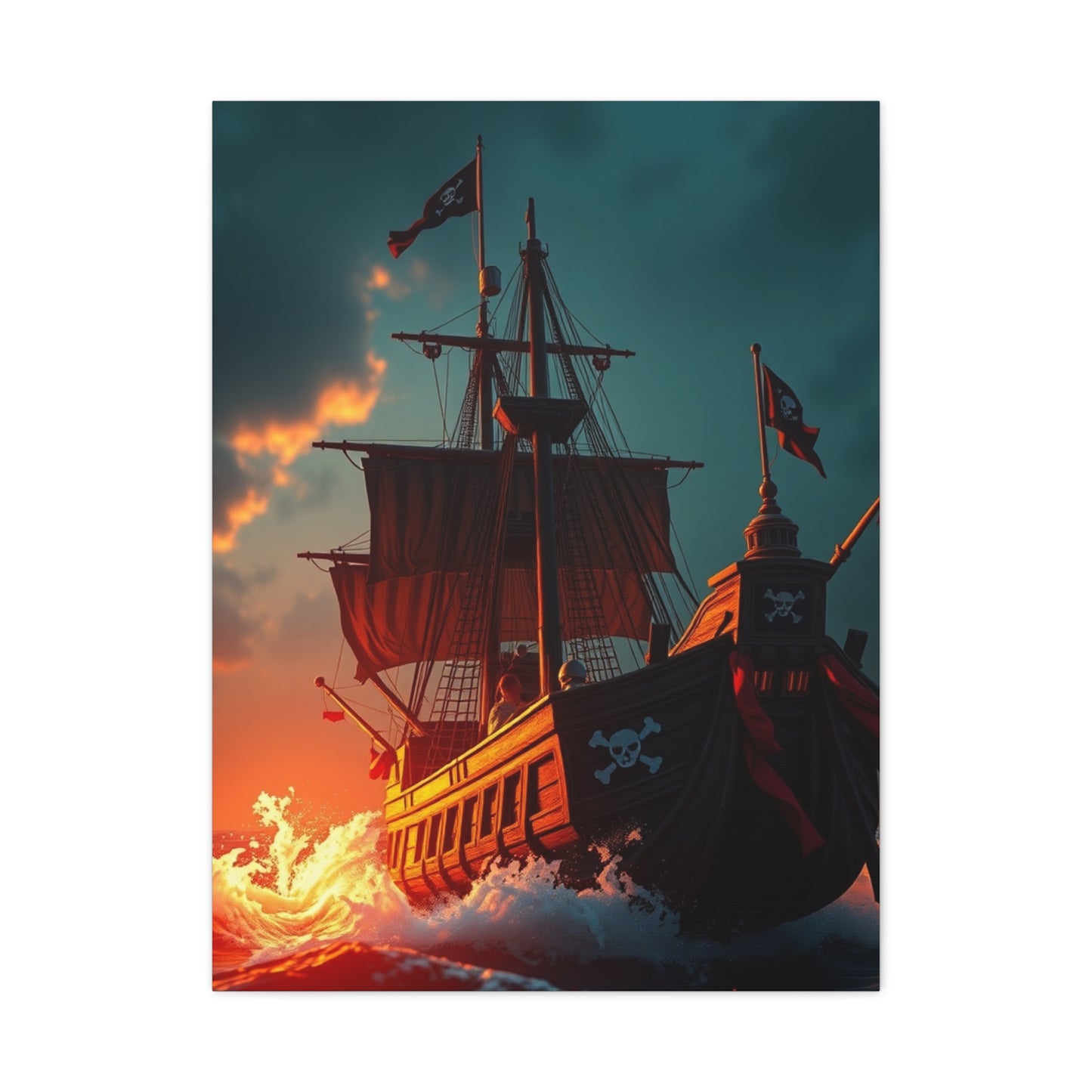 Seafaring Sovereigns Canvas