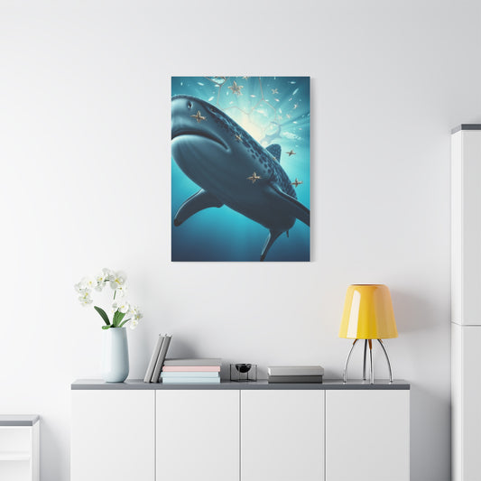 Vision Whale Shark Art Art Wall Art & Canvas Print