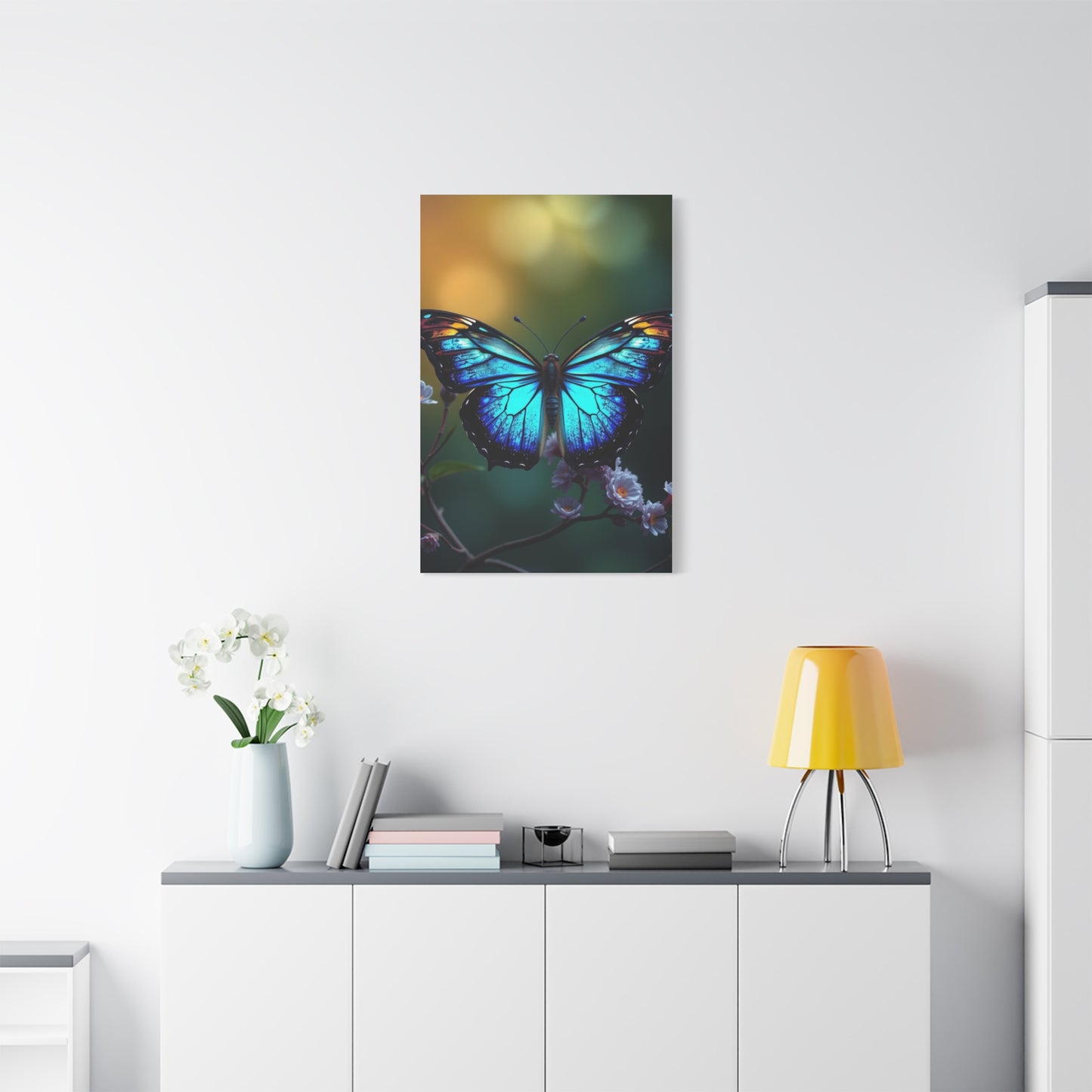 Celestial Flutter Artistry Wall Art & Canvas Print