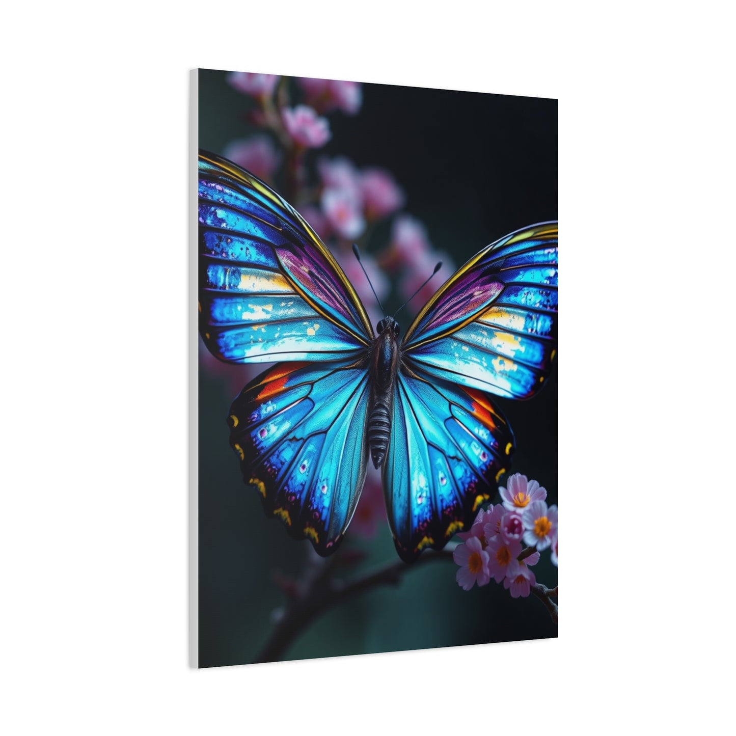 Opulent Lepidopteran Elegance Wall Art & Canvas Print