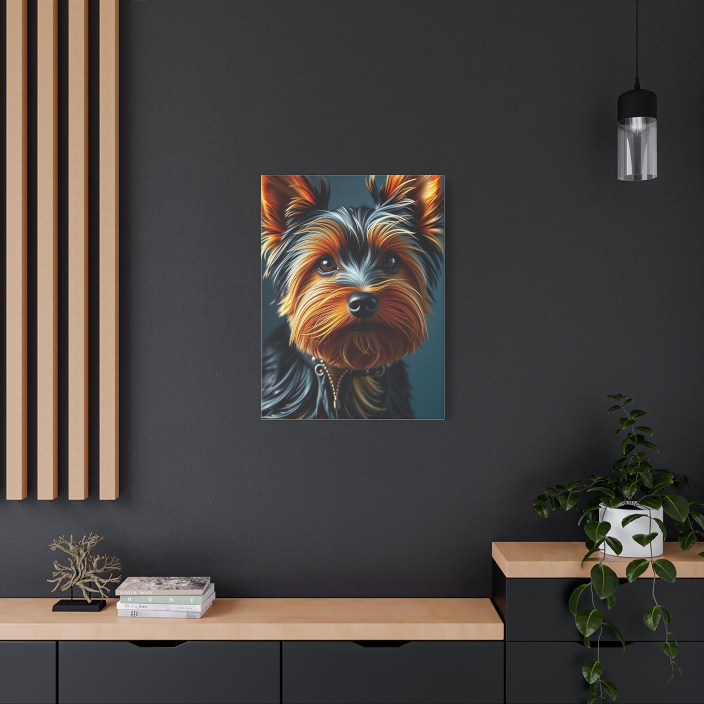 Masterpiece Yorkshire Terrier Art Vision Wall Art & Canvas Print