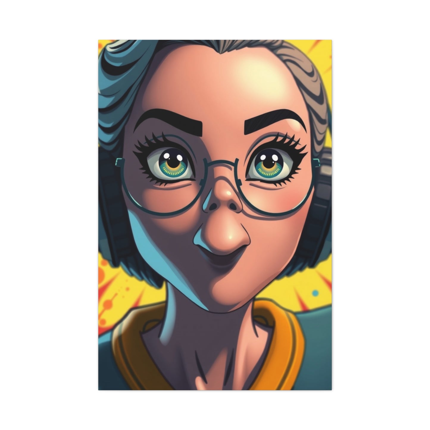 Stylish Vibrant Display Wall Art & Canvas Print