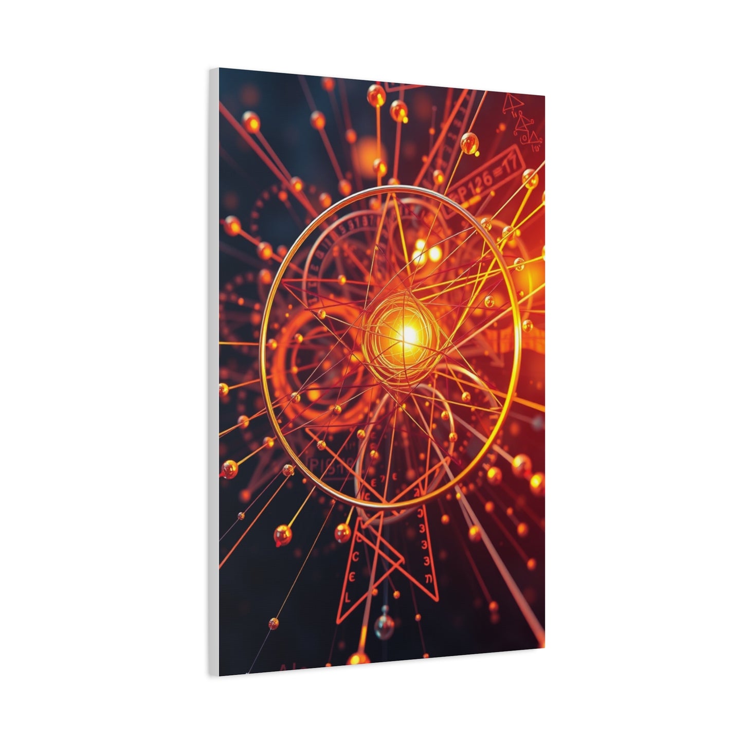 Mathematics Art Refined Canvas Wall Art & Canvas Print
