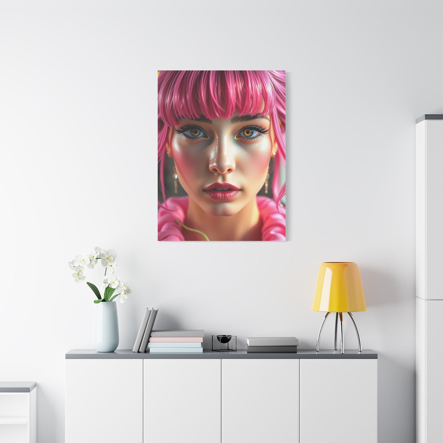 Petal Radiance Canvas Wall Art & Canvas Print