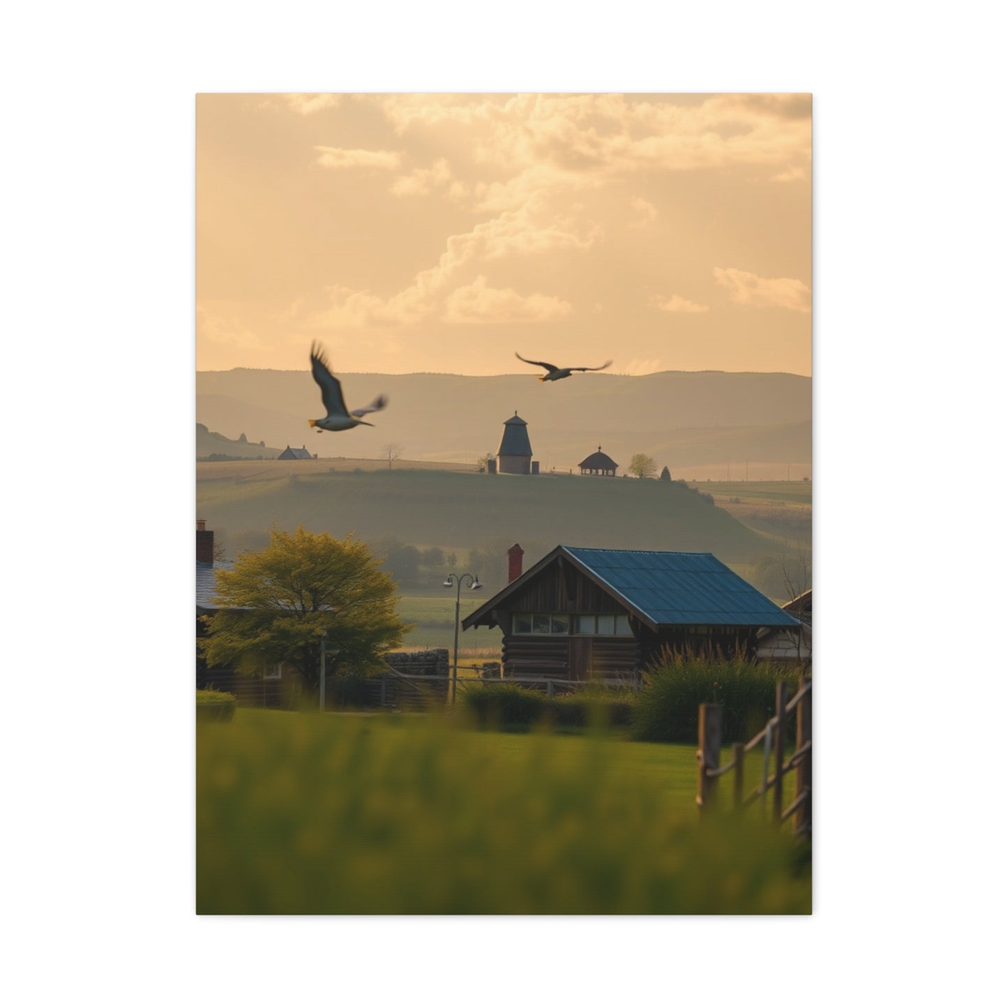 Pasture Bliss Canvas Wall Art & Canvas Print