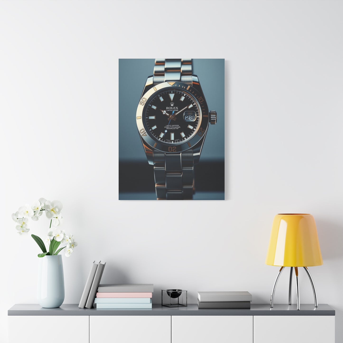 Splendid Timepiece Artwork Wall Art & Canvas Print