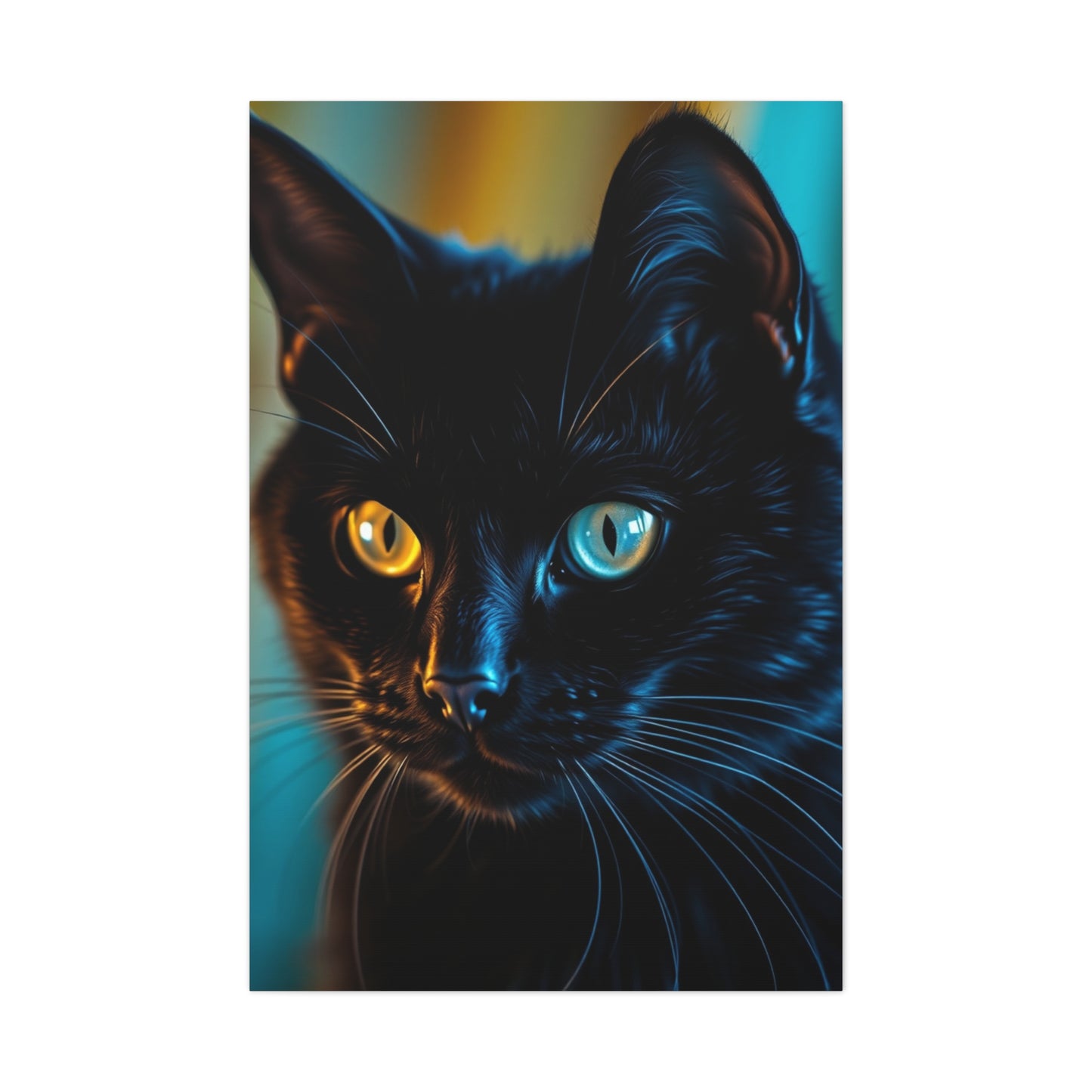 Black Cat Art Supreme Gallery Wall Art & Canvas Print