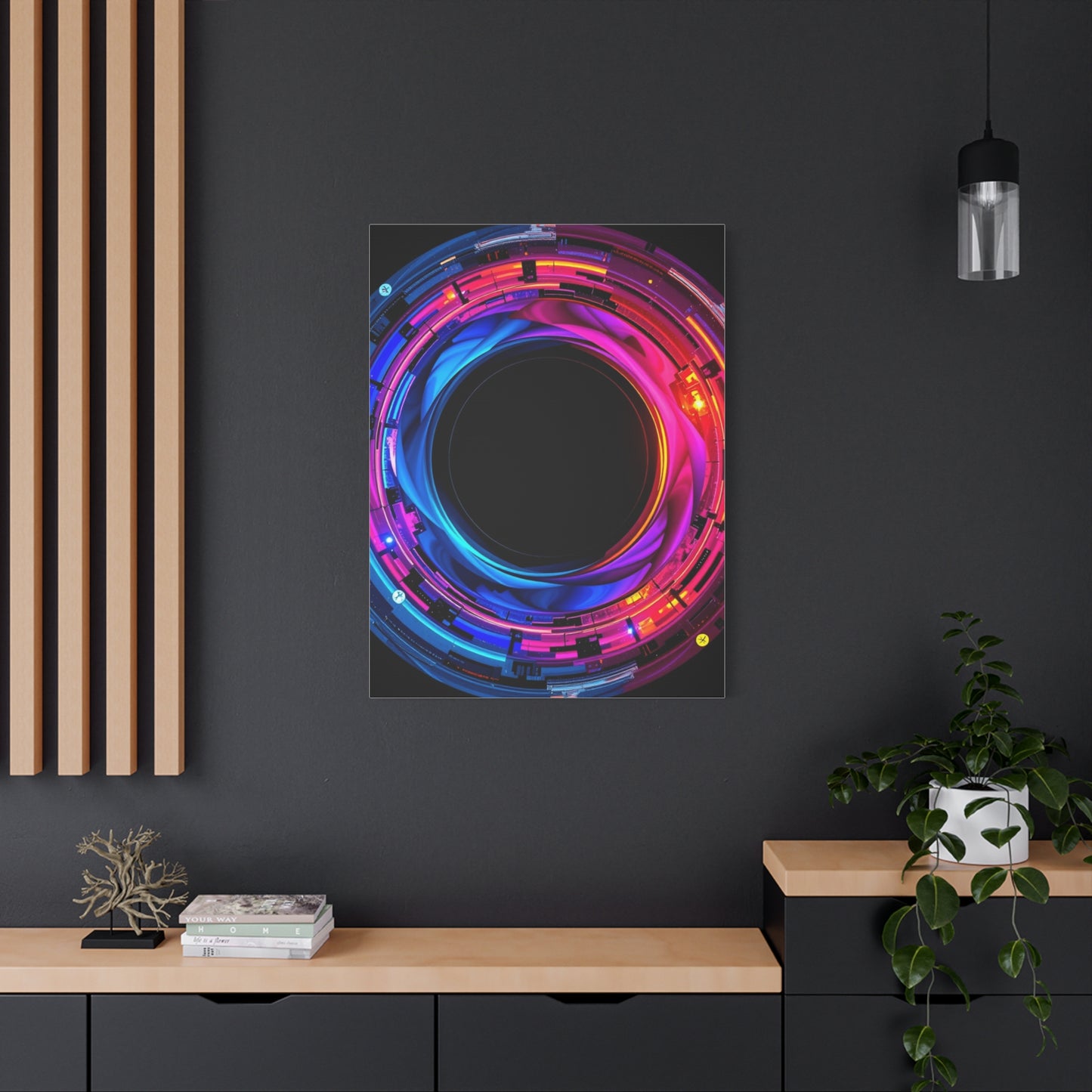 Serene Halo Enchantment wall art & canvas print
