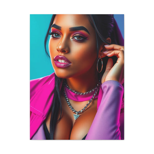 Elite Aaliyah Art Vision Wall Art & Canvas Print