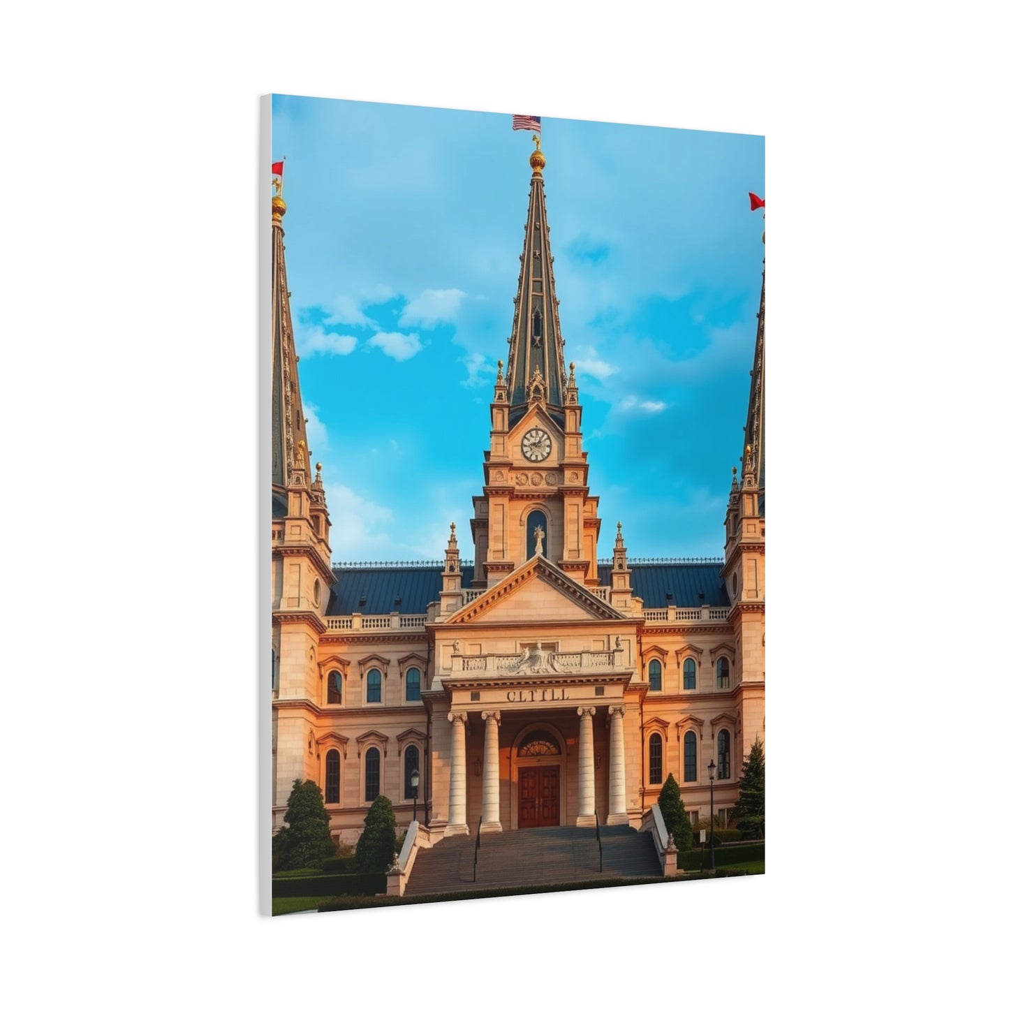 The LDS Temple Art Supreme Gallery Wall Art & Canvas Print