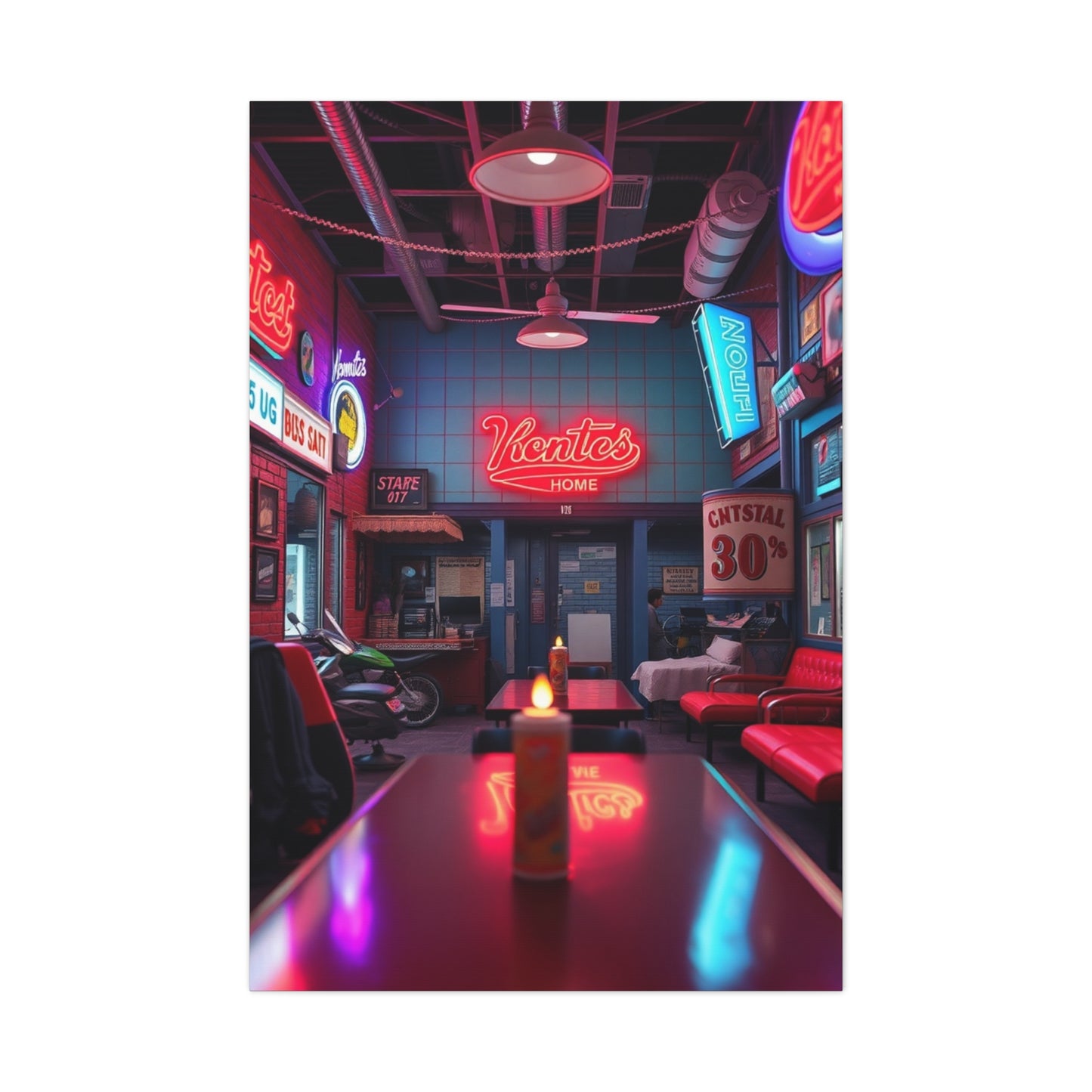 70’s Nostalgia Art Artisan Canvas Wall Art & Canvas Print