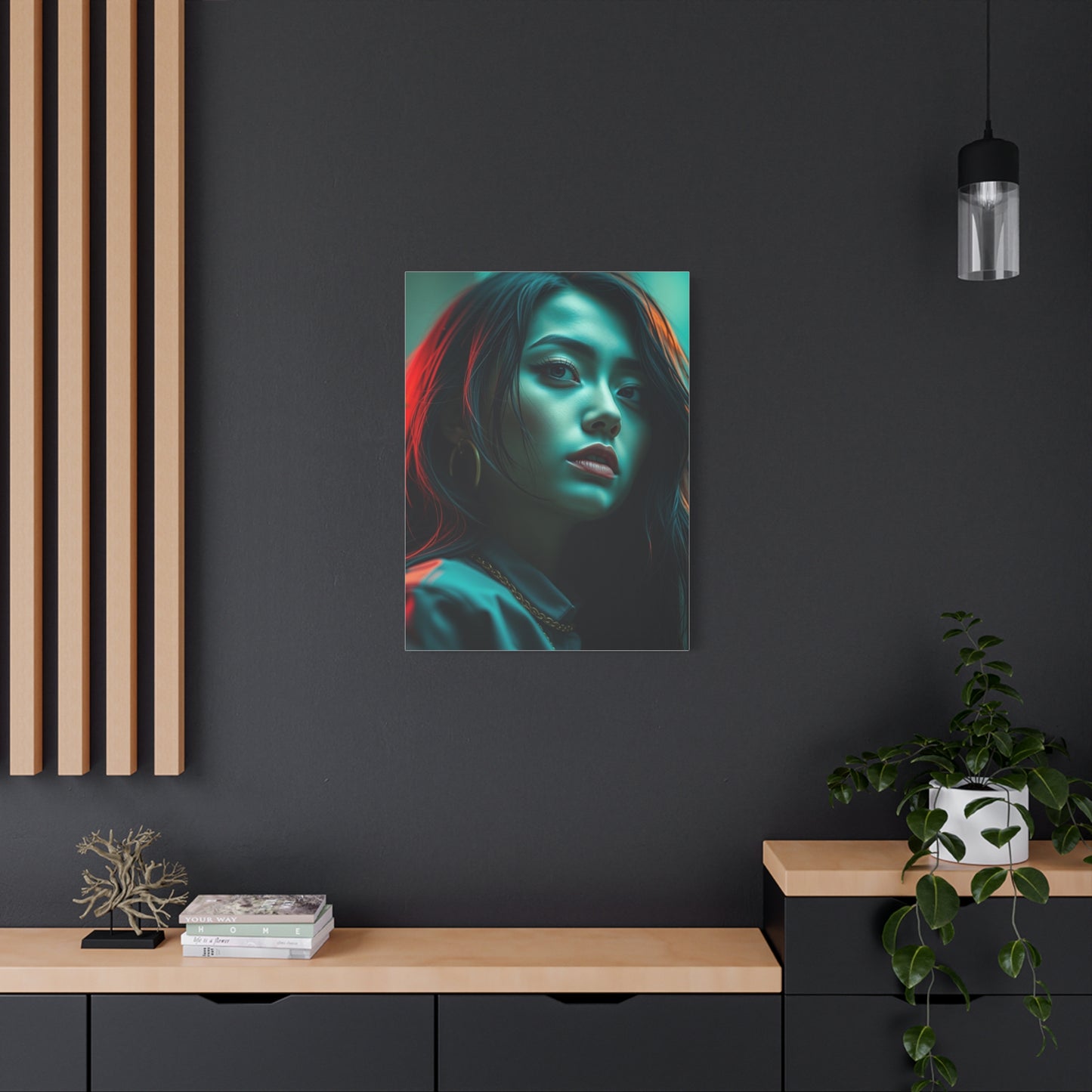 Emerald Serenity Artwork Wall Art & Canvas Print