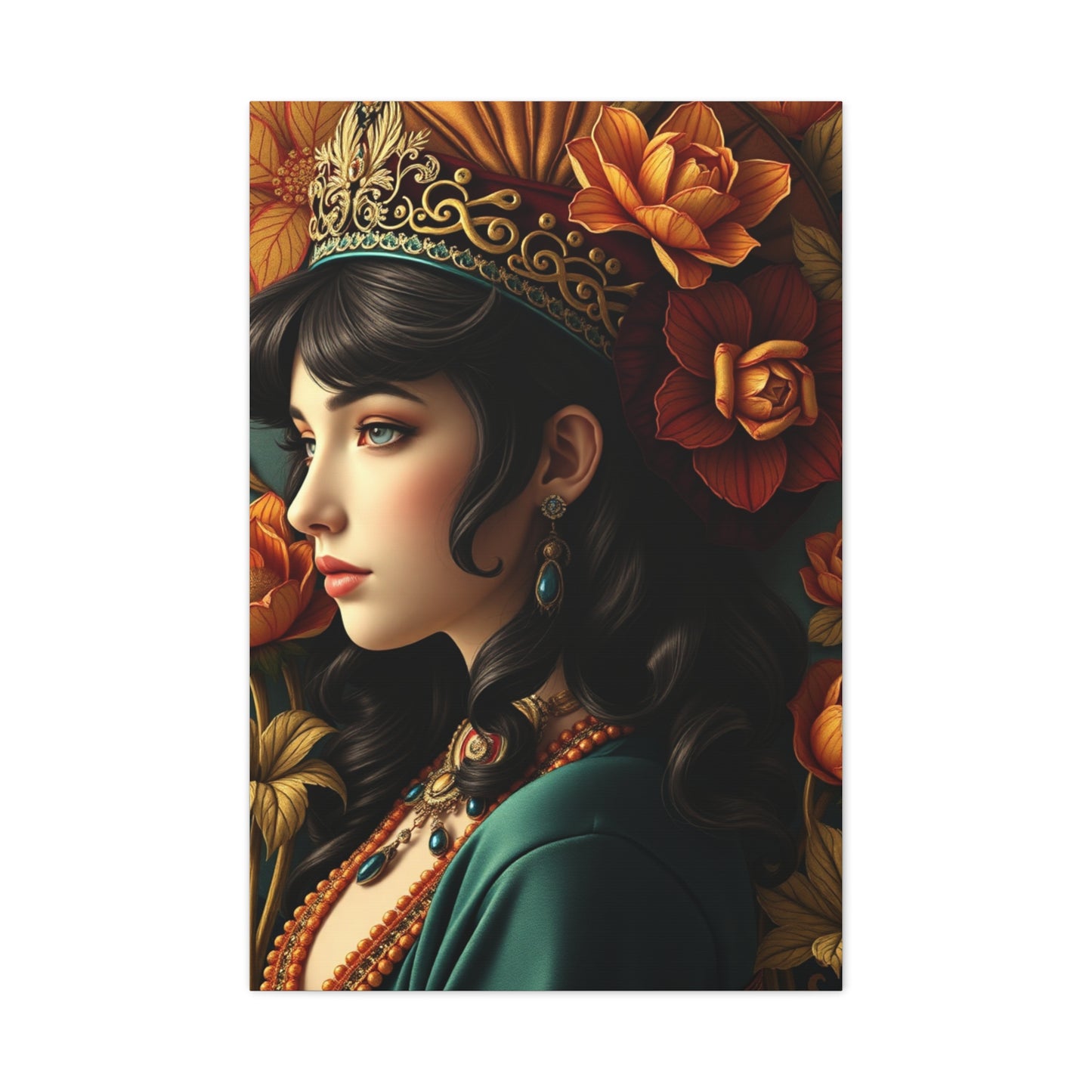 Opulent Fresco Masterpiece Wall Art & Canvas Print
