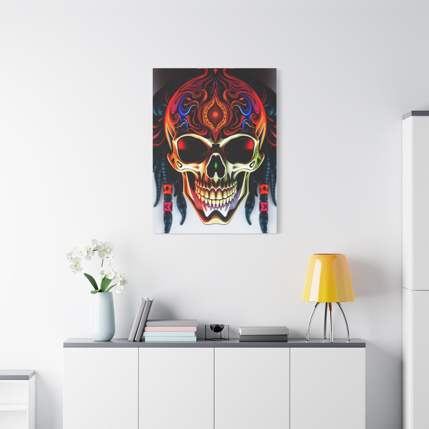 Psychedelic Cranium Reverie Wall Art & Canvas Print