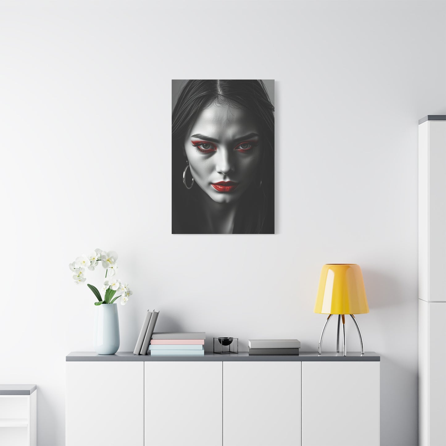 Black, White & Red Art Supreme Gallery Wall Art & Canvas Print
